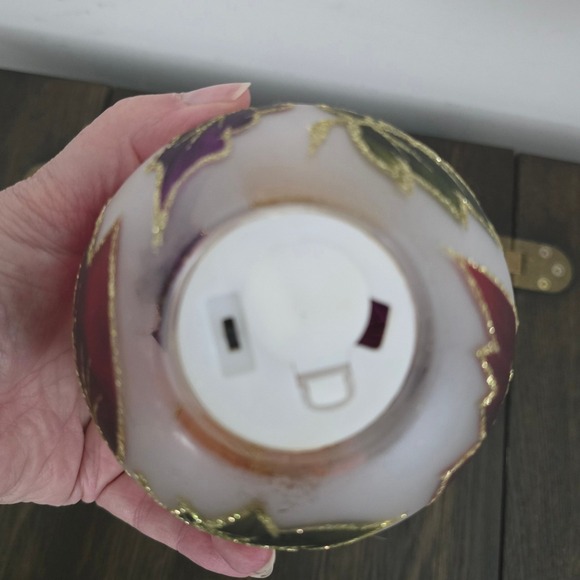 Pier One Imports LED Sphere Ornament Color Changing Fall Leaves On/Off Switch - Picture 7 of 13